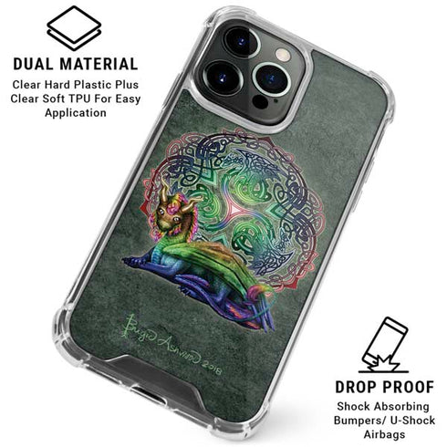 Celtic Dragon by Brigid Ashwood iPhone 16 Pro Clear Case